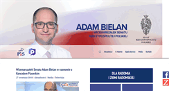Desktop Screenshot of bielan.pl